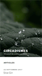 Mobile Screenshot of circadismes.le-sidh.org